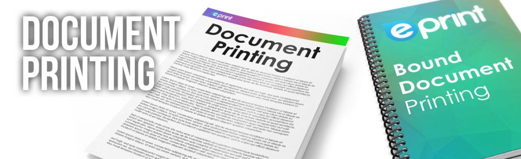 Document Printing | Binding | EPrint Online